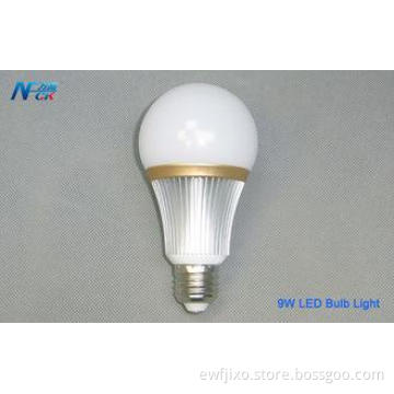High Efficiency 9W Warm White Household LED Light Bulbs , E